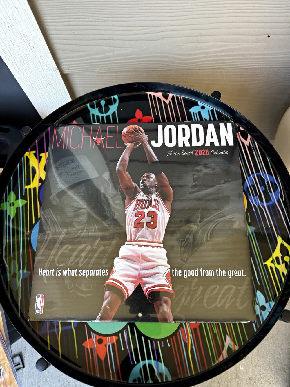 Brand New Michael Jordan 16-Month 2026 Wall Calendar